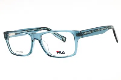 Fila Vfi307 Rectangular Acetate Eyeglasses In Blue