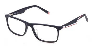 Fila Vfi455 D82y Men's Glasses Blue Size 57 - Free Lenses - Blue Light Block Available