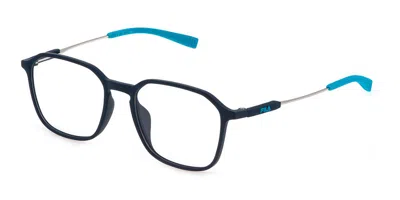 Fila Vfi535 7anm Men's Glasses Blue Size 52 - Free Lenses - Blue Light Block Available