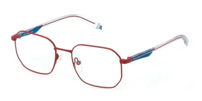 Fila Vfi702l 0659 Men's Glasses Red Size 50 - Free Lenses - Blue Light Block Available