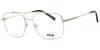 Fila Men's Rectangular Eyeglasses - Vfi733 In Gold