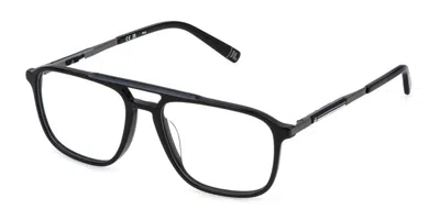Fila Vfi881 0700 Men's Glasses Black Size 54 - Free Lenses - Blue Light Block Available