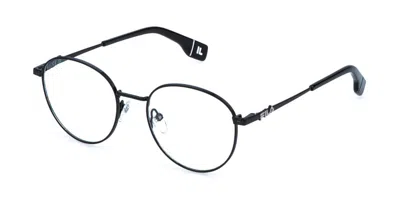 Fila Vfi882 0530 Occhiali Da Vista Neri Per Uomo (solo Montatura) In Black
