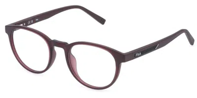 Fila Vfi992 06nl Occhiali Da Vista Rossi Per Uomo (solo Montatura)
