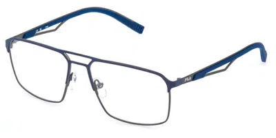 Fila Vfi996 0snf Occhiali Da Vista Blu Per Uomo (solo Montatura)