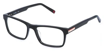 Fila Vfi999 0700 Men's Glasses Black Size 53 - Free Lenses - Blue Light Block Available