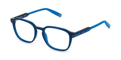 Fila Vfia01l Men's Glasses, Blue, Size 48