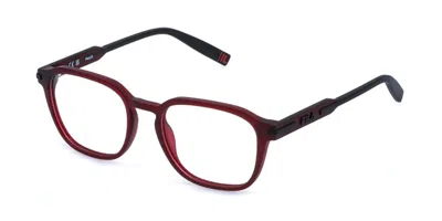 Fila Vfia01l Men's Glasses, Red, Size 48