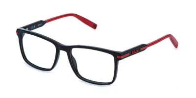 Fila Vfia02l Men's Glasses, Black, Size 52
