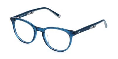 Fila Vfia91 0955 Occhiali Da Vista Blu Per Uomo (solo Montatura)