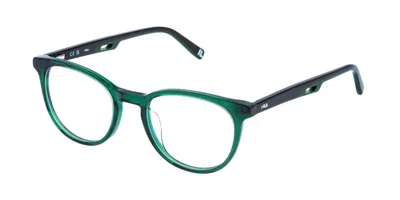Fila Vfia91 0m40 Men's Glasses Green Size 51 - Free Lenses - Blue Light Block Available
