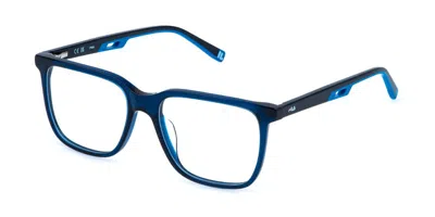Fila Vfia92 0agq Occhiali Da Vista Blu Per Uomo (solo Montatura)