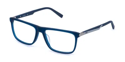Fila Vfia93 Agqm Occhiali Da Vista Blu Per Uomo (solo Montatura)