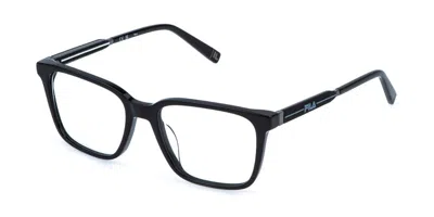 Fila Vfia95 0700 Occhiali Da Vista Neri Per Uomo (solo Montatura) In Black