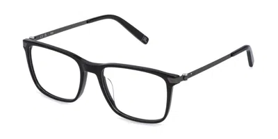 Fila Vfib01 0700 Occhiali Da Vista Neri Per Uomo (solo Montatura) In Black