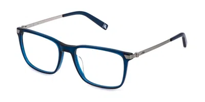 Fila Vfib01 0agq Occhiali Da Vista Blu Per Uomo (solo Montatura)