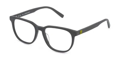 Fila Vfid06 Men's Glasses, Grey, Size 52 In Black