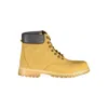 Fila Vibrant Yellow Contrast Lace-up Boots In Yellow