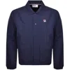 Fila Vintage Bates Coach Jacket Navy In Blue