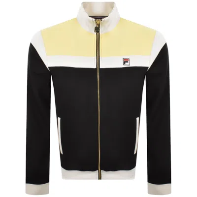 Fila Vintage Cruz Full Zip Track Top Black In Multi
