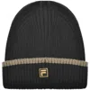 Fila Vintage Fila Ellison Beanie Hat Black In Black