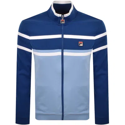 Fila Vintage Fila Giovanni Zip Track Top Blue