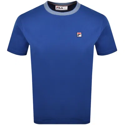 Fila Vintage Fila Lance T Shirt Blue