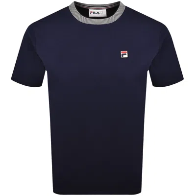 Fila Vintage Fila Lance T Shirt Navy