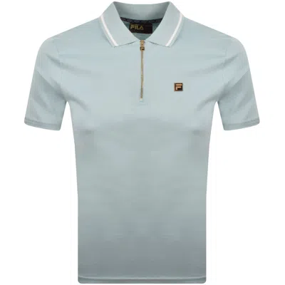 Fila Vintage Fila Lemar 2 Polo T Shirt Blue