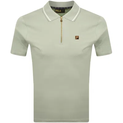 Fila Vintage Fila Lemar 2 Polo T Shirt Green