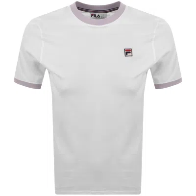 Fila Vintage Fila Marconi Ringer T Shirt White