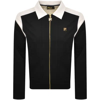 Fila Vintage Fila Morton Track Top Black