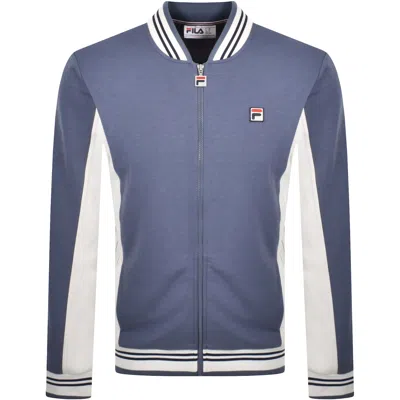 Fila Vintage Fila Settanta Baseball Track Top Indigo Blue