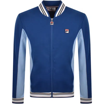 Fila Vintage Fila Settanta Zip Track Top Blue
