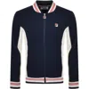 Fila Vintage Fila Settanta Zip Track Top Navy In Blue