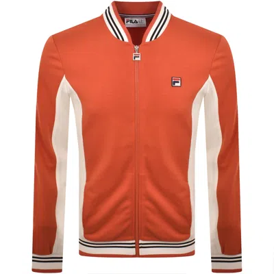 Fila Vintage Fila Settanta Zip Track Top Orange