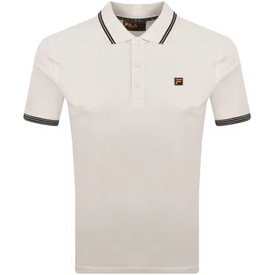 Fila Vintage Fila Soren 3 Polo Shirt Fila White
