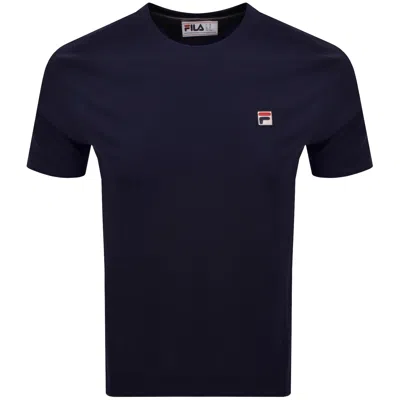 Fila Vintage Fila Sunny 2 Essential T Shirt Navy In Blue