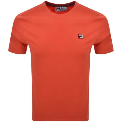 Fila Vintage Fila Sunny 2 Essential T Shirt Orange In Red