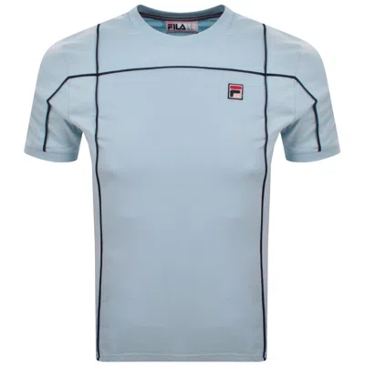 Fila Vintage Fila Terri Crew Neck T Shirt Blue
