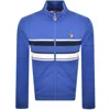 Fila Vintage Fila Vinnie Cut And Sew Track Top Dazzling Blue In Blue