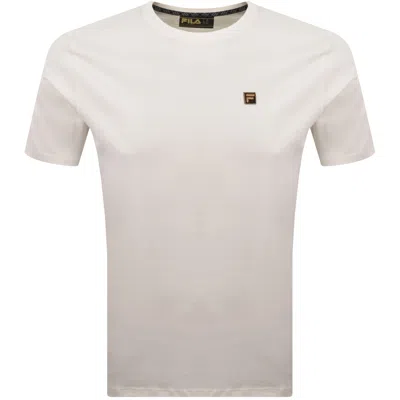 Fila Vintage Fila Yaxley 3 Premium T Shirt Cream In Neutral