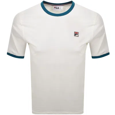 Fila Vintage Marconi T Shirt Off White