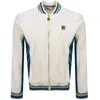Fila Vintage Miguel Track Jacket Cream In Multi
