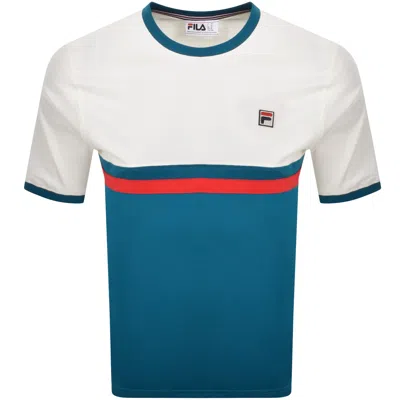 Fila Vintage Randy T Shirt Deep Lagoon In Multi