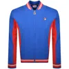 Fila Vintage Settanta Zip Track Top Blue In Multi