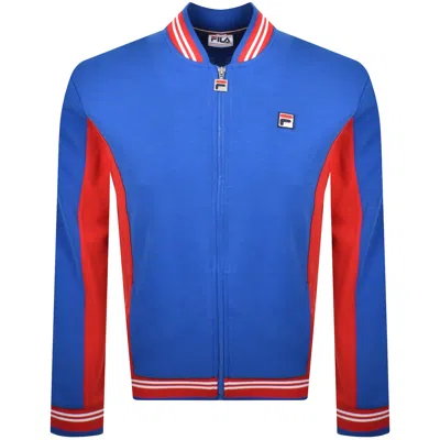 Fila Vintage Settanta Zip Track Top Blue In Multi