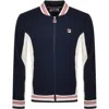 Fila Vintage Fila Settanta Zip Track Top Navy In Blue