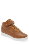 Fila Vulc 13 High Top Sneaker In Wheat/ White