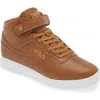 Fila Vulc 13 High Top Sneaker In Wheat/white